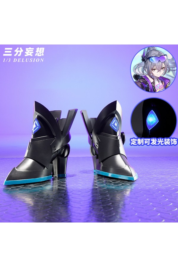 1/3 Delusion Honkai Star Rail Silver Wolf LV.999 Cosplay Shoes